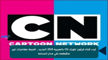 تردد قناة كرتون نتورك CN بالعربية 2025 الجديد.. اضبط مغامرات غير منقطعة على مدار الساعة